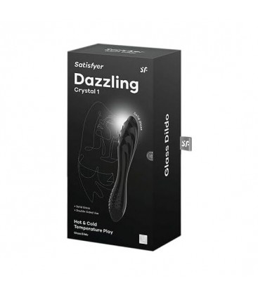 SATISFYER DAZZLING CRYSTAL 1 NEGRO