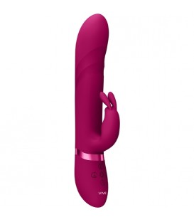VIVE NARI VIBRADO CONEJITO G SPOT CON ROTACION ROSA