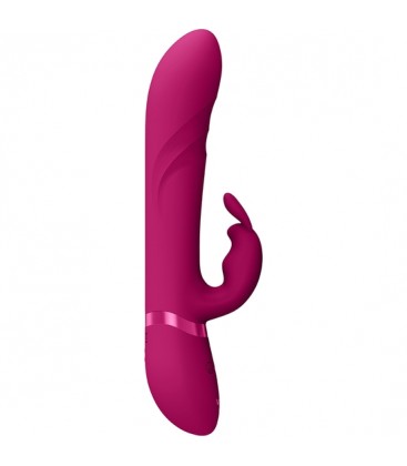 VIVE NARI VIBRADO CONEJITO G SPOT CON ROTACION ROSA