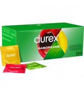 DUREX SABOREAME PRESERVATIVOS 144UDS