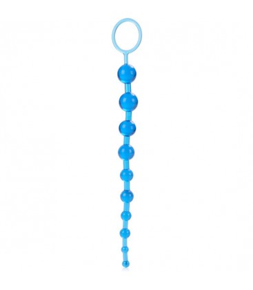 X 10 BEADS AZUL