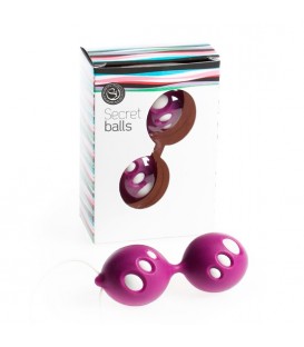 SECRET BALLS BOLAS CHINAS OVALOS MORADO