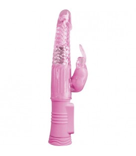 4PLAY DELUXE VIBRADOR RAMPANTE FINO ROSA