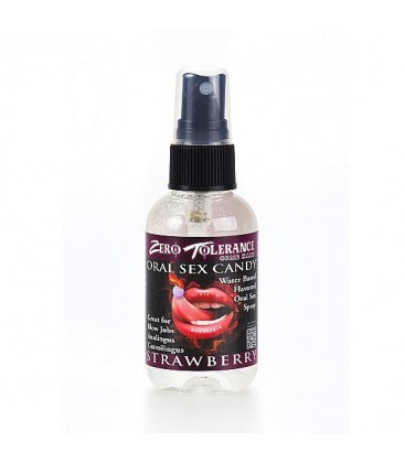 zero tolerance spray sexo oral sabor fresa 59 ml