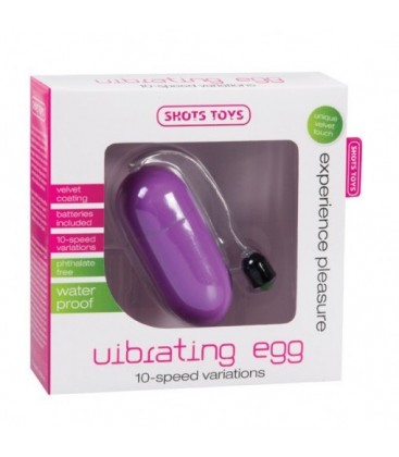 huevo vibrador 10 velocidades lila