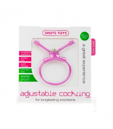 erection booster anillo ajustable pene lila