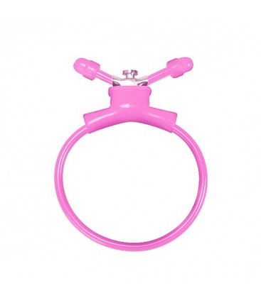 erection booster anillo ajustable pene rosa