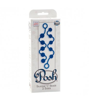 posh and beads azul