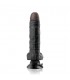 real feel deluxe vibrador num 7 negro