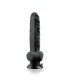 real feel deluxe vibrador num 7 negro