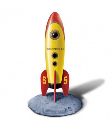 RETRO POCKET ROCKETS VIBRADOR AMARILLO