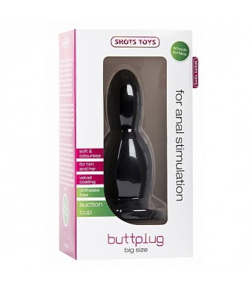 BUTTPLUG PLUG ANAL GRANDE NEGRO