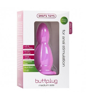 BUTTPLUG PLUG ANAL PEQUENO ROSA