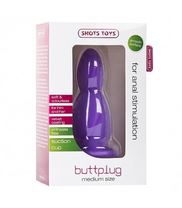 BUTTPLUG PLUG ANAL PEQUENO LILA