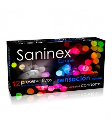 SANINEX NATURAL SENSACION AROMATICO FLORAL LISO 12 UDS