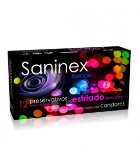 SANINEX ESTRIADO AROMATICO FLORAL 12 UDS