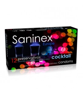 SANINEX COCKTAIL ESTRIADO AROMATICO 12 UDS