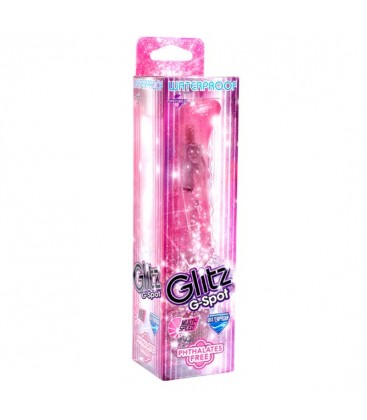 GLITZ VIBRADOR PUNTO G MULTIVELOCIDAD ROSA