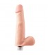 BASIX RUBBER WORKS PENE DE GELATINA VIBRADOR 17 CM NATURAL