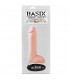 BASIX RUBBER WORKS PENE 19 CM VIBRADOR NATURAL