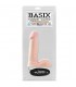 BASIX RUBBER WORKS PENE VIBRADOR DE GELATINA NATURAL 15 CM