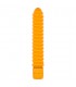 FUNKY VIBRADOR RIBETEADO NARANJA