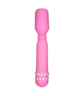 CRYSTAL MASAJEADOR CABEZAL FLEXIBLE ROSA