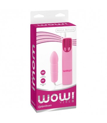 WOW VIBRADOR REMOTO MEGA BULLET