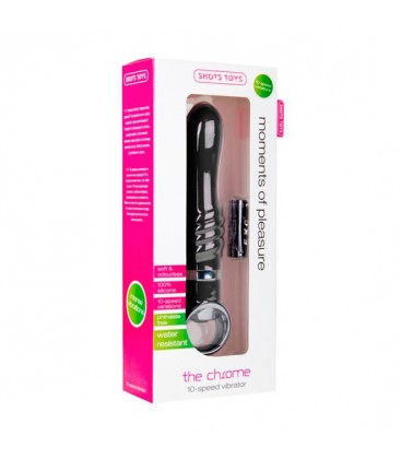 THE CHROME VIBRADOR 10 VELOCIDADES NEGRO