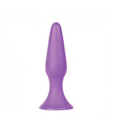 SILKY BUTTPLUG MEDIANO MORADO