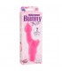 SILICONE CONEJITO VIBRADOR KISS ROSA