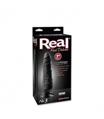 REAL FEEL DELUXE VIBRADOR NUM 3 BLACK