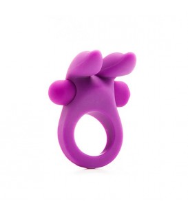 ANILLO CON VIBRACION CONEJITO MORADO