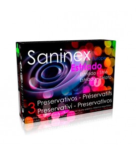 SANINEX ESTRIADO AROMATICO FLORAL 3 UDS