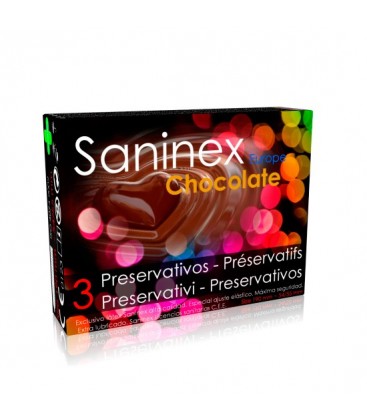 SANINEX LISO AROMATICO CHOCOLATE 3 UDS