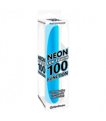 NEON LUV TOUCH VIBRADOR 100 FUNCTION AZUL