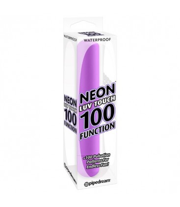 NEON LUV TOUCH VIBRADOR 100 FUNCTION MORADO