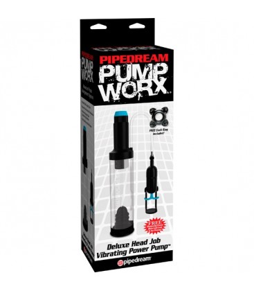 PUMP WORX DELUXE HEAD JOB VIBRATING POWER PUMP