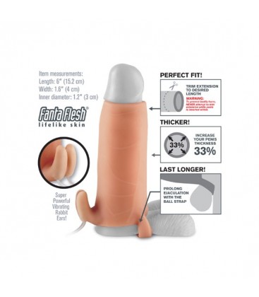 FUNDA PARA EL PENE CON VIBRADOR PARA ELLA