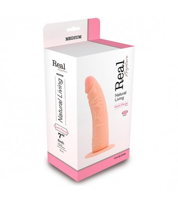 DILDO REAL RAPTURE VIBRADOR NATURAL 7 INCH