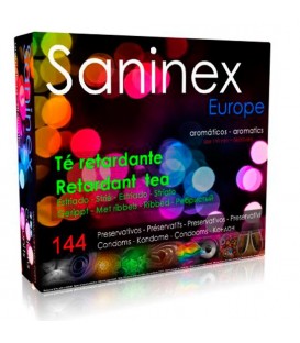 SANINEX PRESERVATIVOS TE RETARDANTE AROMATICO ESTRIADO 144 UDS
