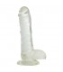 DILDO REAL RAPTURE TRANSPARENTE 10 INCH