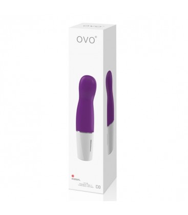 OVO D3 MINI VIBRADOR BLANCO LILA