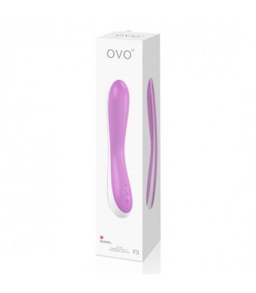 OVO F3 VIBRADOR BLANCO ROSA