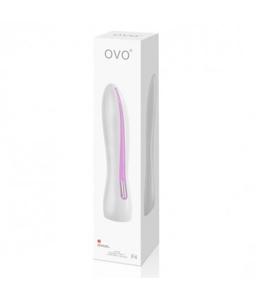 OVO F4 VIBRADOR BLANCO ROSA