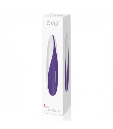 OVO F11 VIBRADOR BLANCO LILA