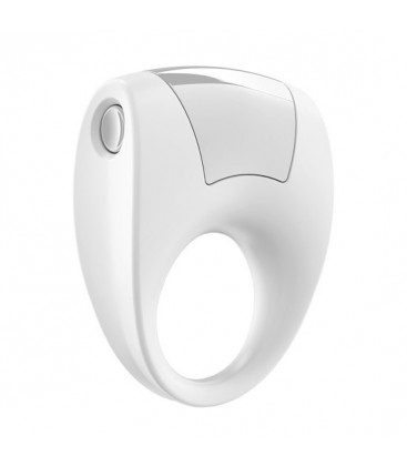 OVO B8 ANILLO VIBRADOR BLANCO