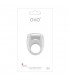 OVO B8 ANILLO VIBRADOR BLANCO