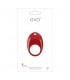 OVO B7 ANILLO VIBRADOR ROJO