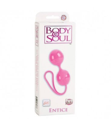 BODY AND SOUL ENTICE BOLAS CHINAS ROSA